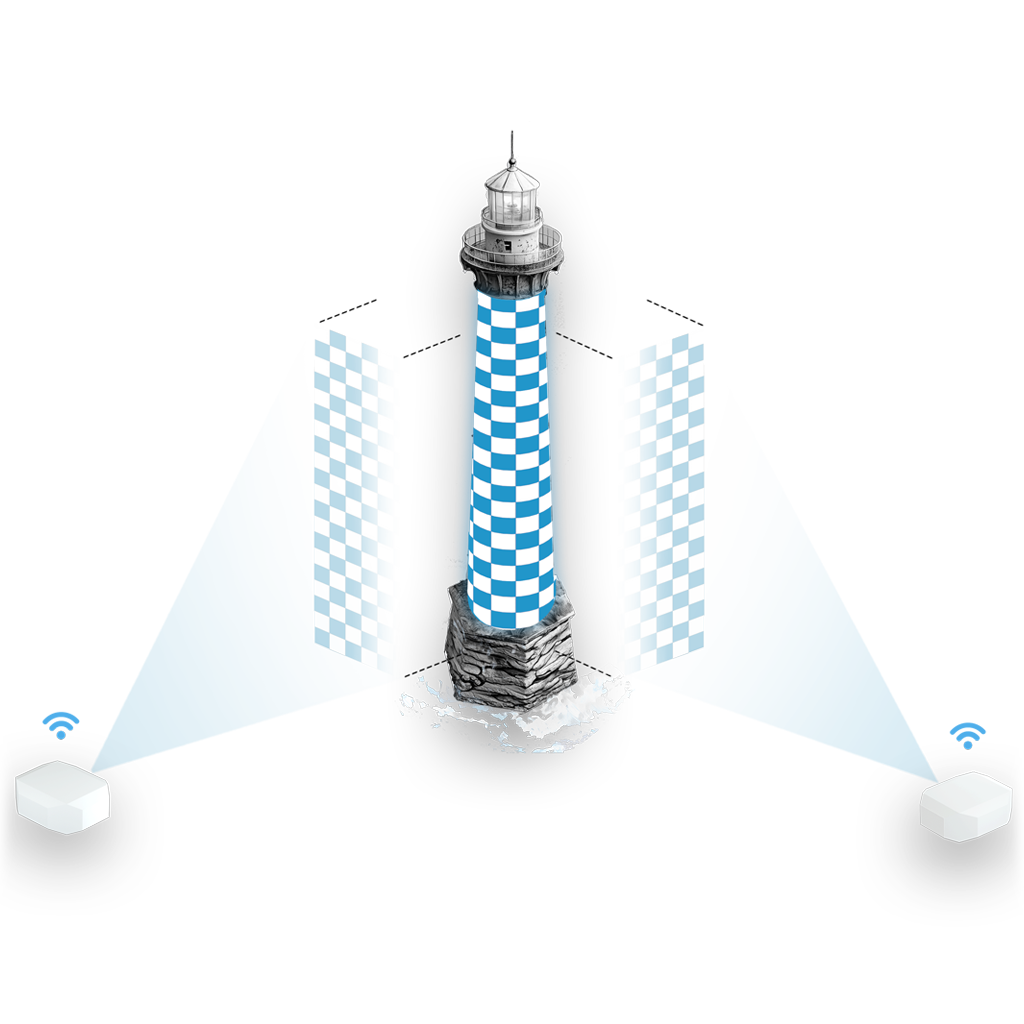 LM3X LAZR 20K™ multilayer image blending ability LM3X LAZR 20K™ multilayer image blending ability